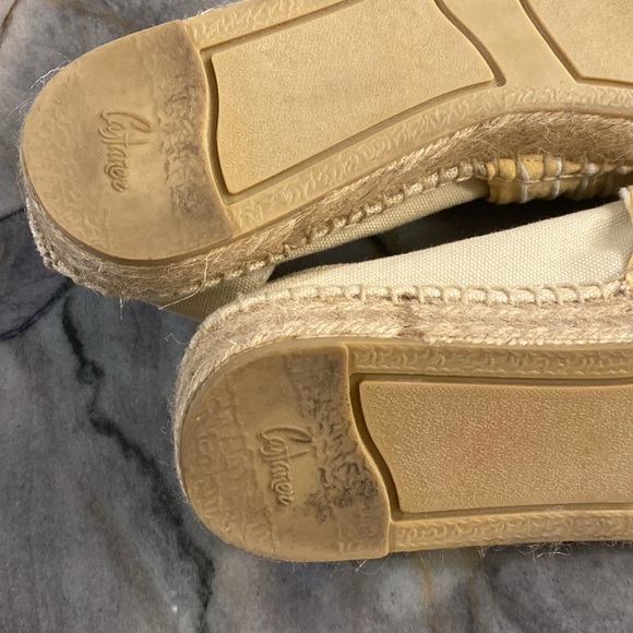 Castañer | Women's Kay Striped Bow Espadrille Flats | Used Once - Picture 4 of 8